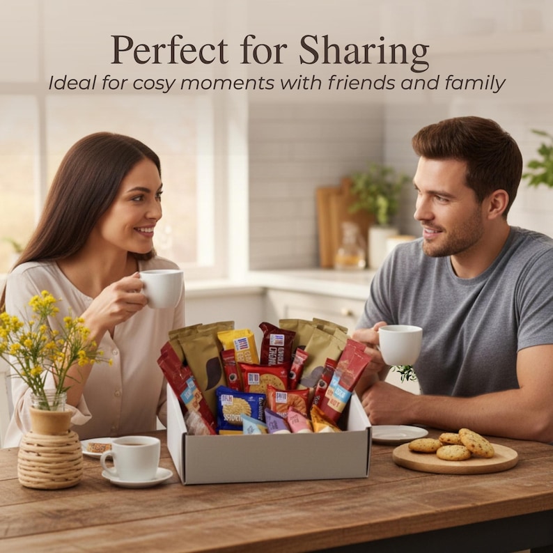 Coffee Gift Set: Nescafe Latte, Biscoff & Border Biscuits image 5