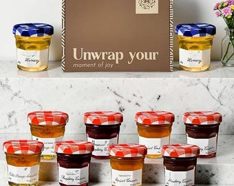 Bonne Maman Mini Jam Gift Set: Gourmet Marmalade & Honey Hamper