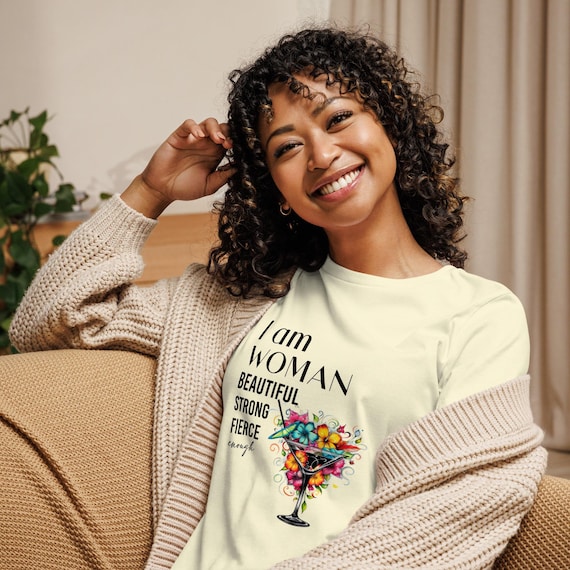 Fashionable Women's T-Shirt, Spring Cocktail Style, Relaxed Summer Top, Modern Everyday Wear, Trendy Gift for Her
