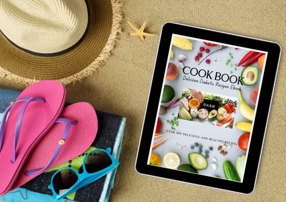 Delicious Diabetic Recipes Ebook, Healthy Cooking Guide, Sugar-Free Meals, Diabetic Diet Cookbook, Nourishing Recipes, Diabetic Diet