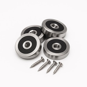 Cutting Board Feet 1" – Stainless Steel Non-Slip Hardware for Charcuterie Boards, Trays, Woodworking & DIY Projects