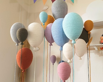 Hanging Balloon Decor Nursery Decor Baby Mobile Babyshower gift Custom babymobile