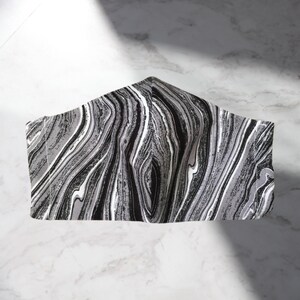 Marble face mask, marble cotton mask, marble print fabric, marble mask, marble fabric mask, black marble mask, marble fabric, marble cotton