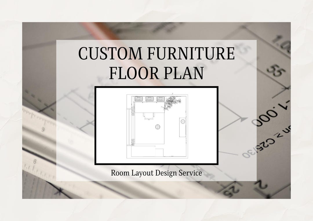 Custom Furniture Floor Plan | Interior Design Layout Service ...