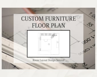 Custom Furniture Floor Plan | Interior Design Layout Service | Personalised Room Planning