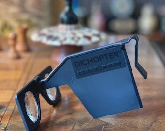 Visor estereoscópico para teléfonos inteligentes Dichopter