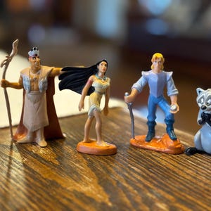 Vintage Disney Pocahontas PVC Toys