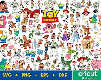 Toy Story SVG Bundle, Woody Png Files for Cricut, Toy Story SVG, Buzz Lightyear Svg for Shirts
