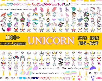 Regenbogen Einhorn Clipart, Einhorn PNG, Magisches Einhorn PNG, Aquarell Einhorn, Einhorn Geburtstag Mädchen Clipart, Erster Geburtstag, kommerzielle Nutzung