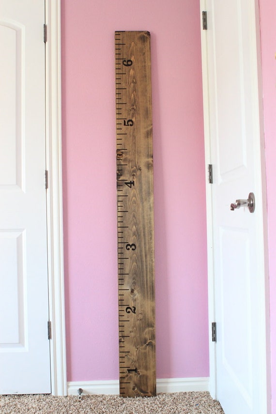 Ruler Growth Chart Vinyl Decal