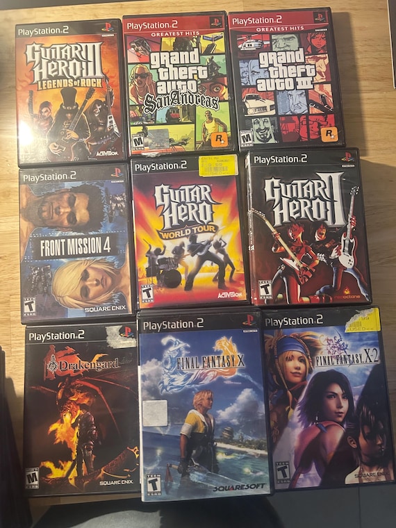PS2 Games: Tested & Working - Etsy
