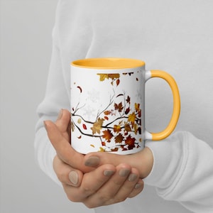 Ceramic mug | Multicolor mug | Floral