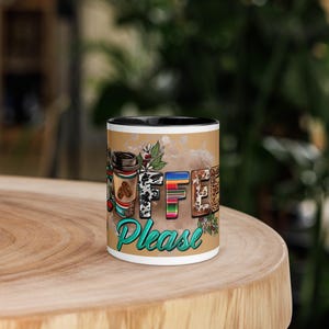 Ceramic mug | Multicolor mug | Coffee
