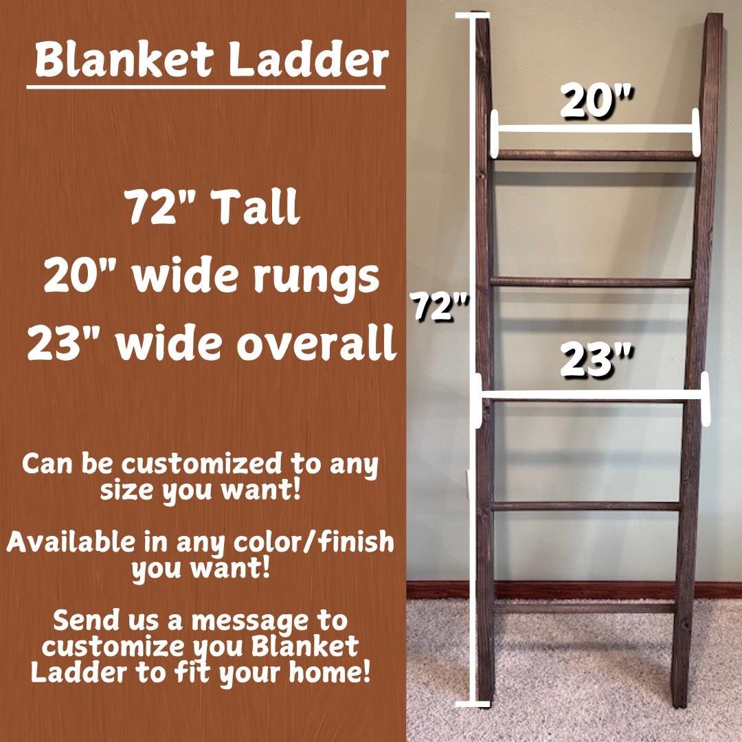 Blanket Ladder Etsy