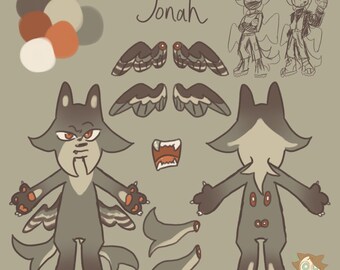 Winged Wolf Adopt