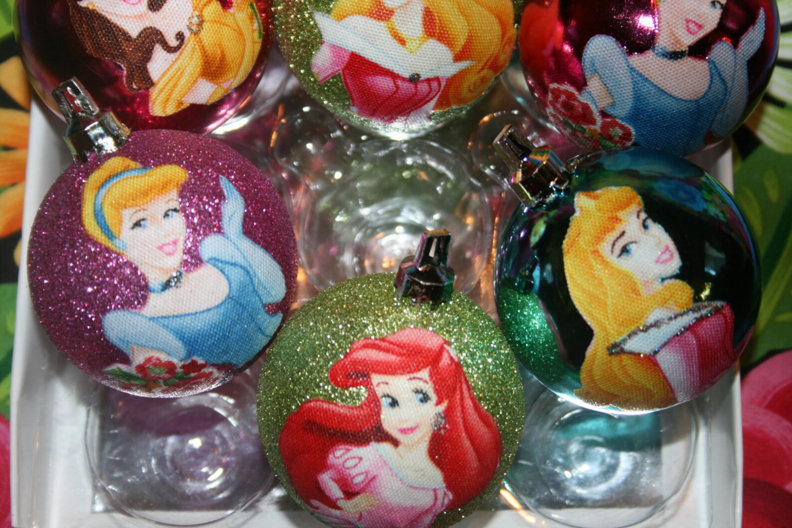 Disney Princess Christmas Ornaments Etsy