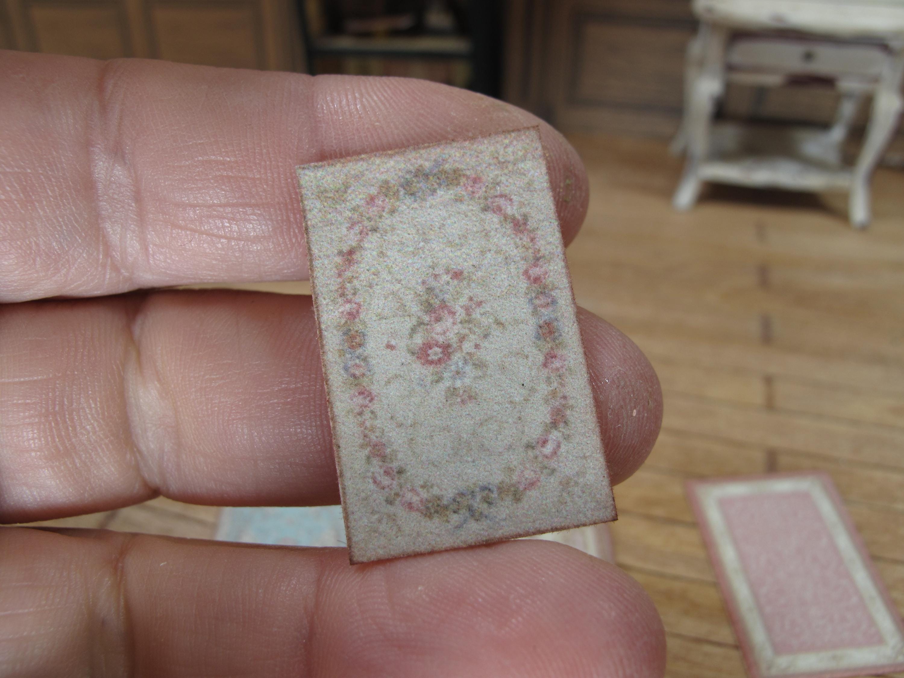 Miniature 1/4 1:48 48th 1/48 Quarter Scale Rug Fabric, Carpet for ...