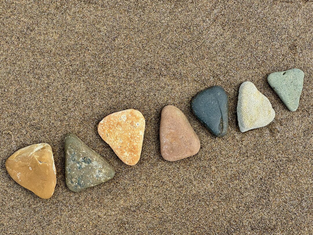 Triangle Stones - Change, Balance - Etsy