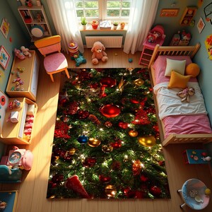 Noel Rug, Christmas Rug, Christmas Area Rug, Christmas Day Rug, Santa Rug, Christmas Day Rug, Merry Christmas Rug, Christmas Decor, Non Slip