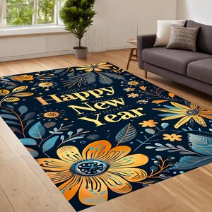 Noel Rug, Christmas Rug, Christmas Area Rug, Christmas Day Rug, Santa Rug, Christmas Day Rug, Merry Christmas Rug, Christmas Decor, Non Slip