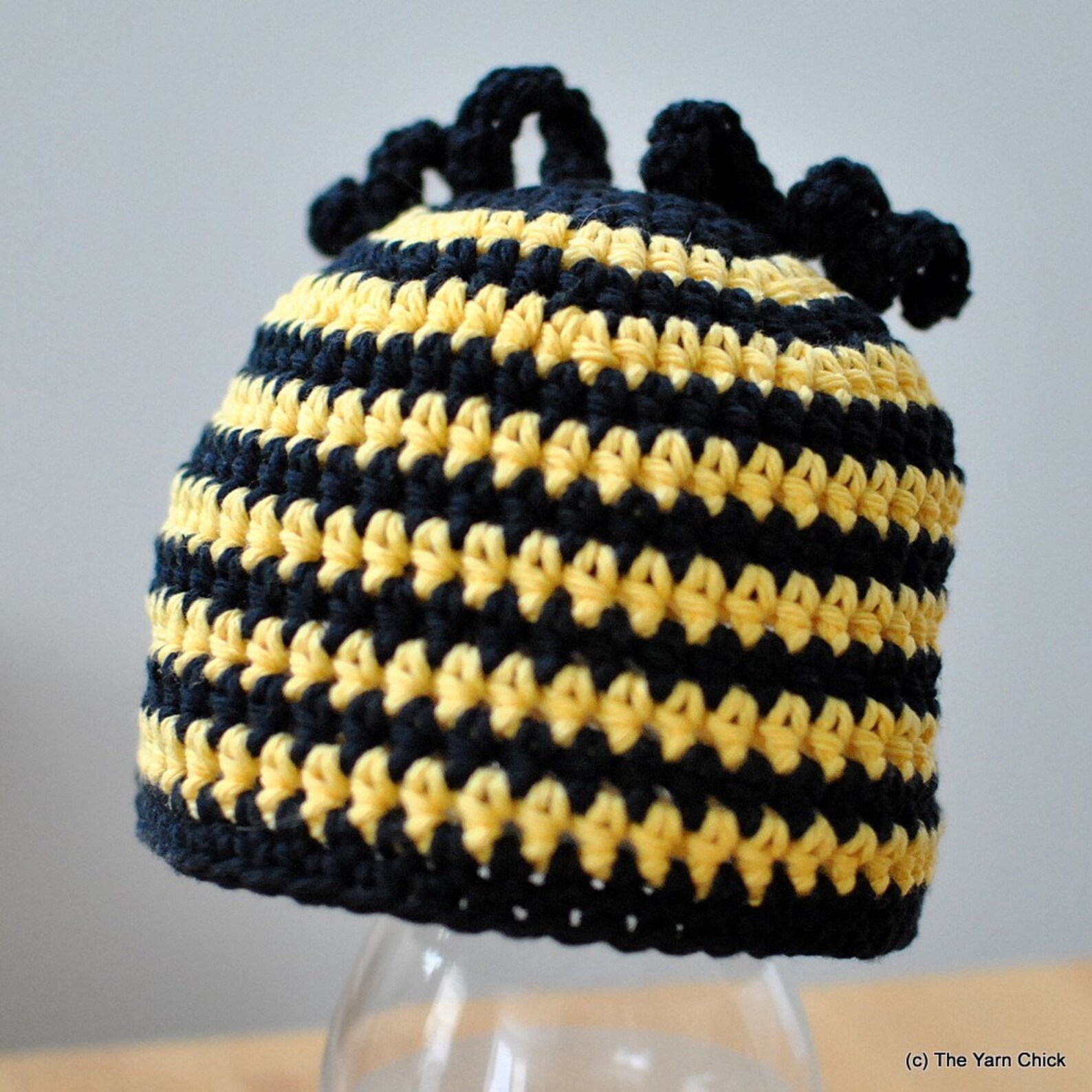 PDF Crochet Pattern - Buzzy Bee Baby Beanie - Etsy