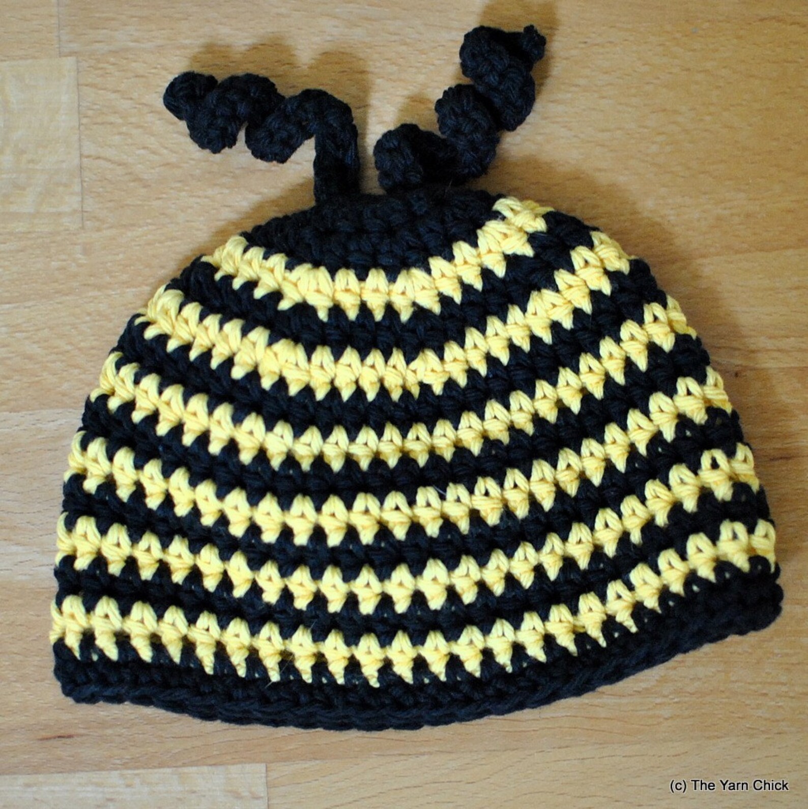 PDF Crochet Pattern - Buzzy Bee Baby Beanie - Etsy