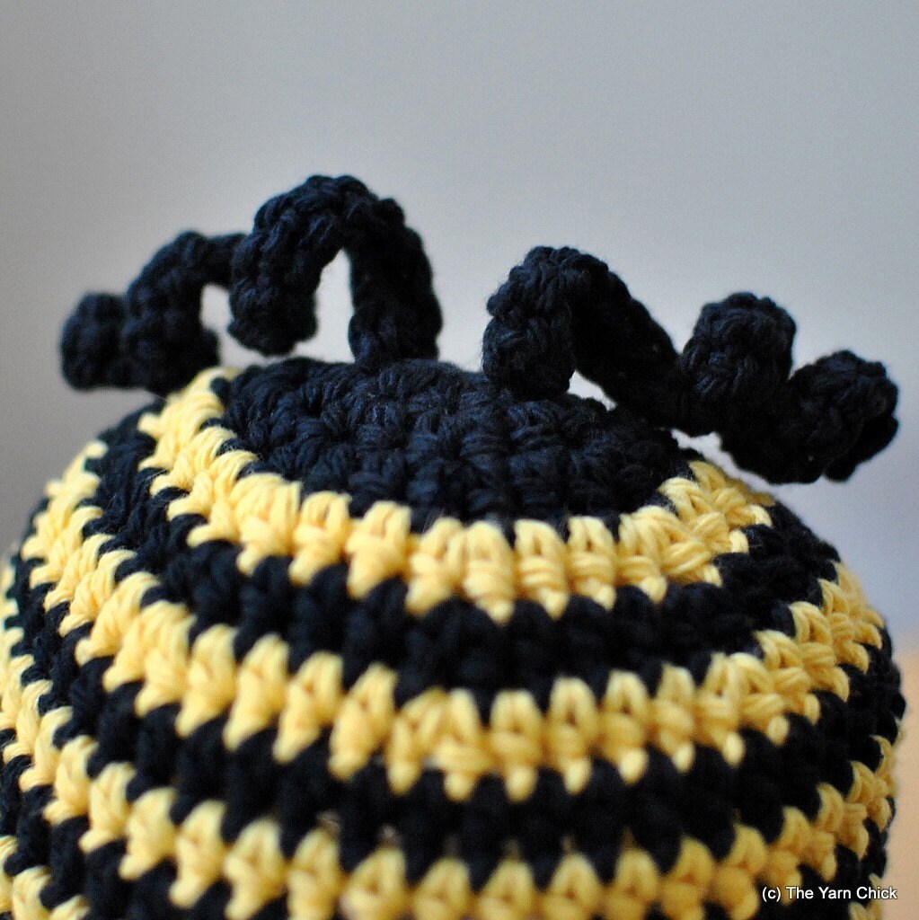 PDF Crochet Pattern - Buzzy Bee Baby Beanie - Etsy