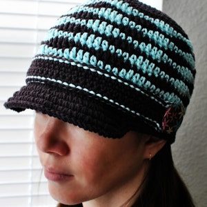 PDF Crochet Pattern Felisha Cap image 3