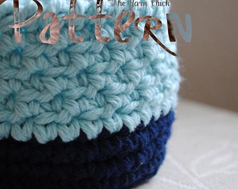 PDF Crochet Pattern - Knick Knack Keeper