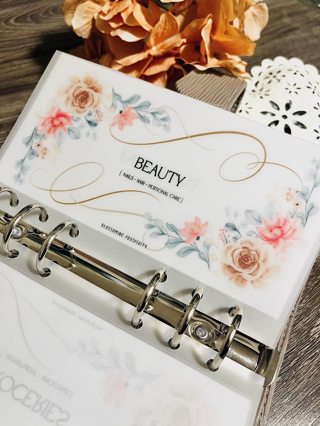 Floral Swirl Custom A6 Envelopes Etsy UK