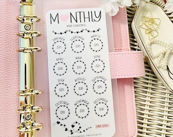 Monthly Mini Savings Challenge