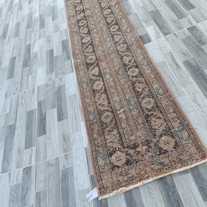 Teppich Läufer 70x300, Handgeknüpfter Teppich, Kelimteppich, Kelimteppich, Teppich Läufer