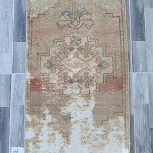vintage small rug authentic small Rug small rugs area rug turkish carpet small rugs floor rug small vintage rug small carpet old rug oushak