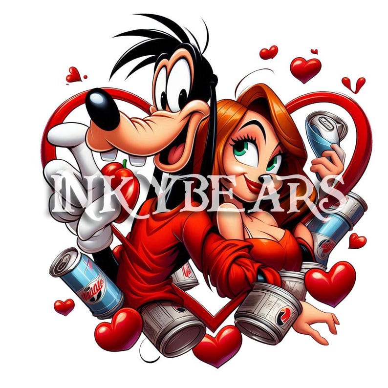 Cartoon Characters Svg Cartoon Svg Trendy Print a Digital Art Digital