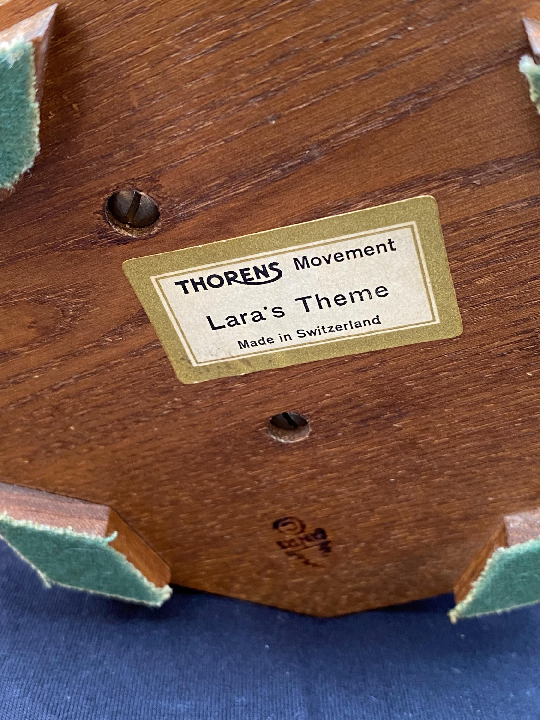 Vintage Swiss Thoren's Movement Lara's Theme Childrens' Sleigh