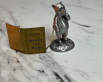Classic Winnie the Pooh pewter figurine by Hudson Pewter