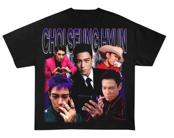Choi Seung-hyun Shirt Thanos Bootleg Graphic Tee T-Shirt Retro Sweatshirt Gift For Women and Man Unisex GSK112