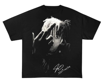 ヴィンテージ XXXTENTACION シャツ - レトロデザイン、高品質Tシャツ