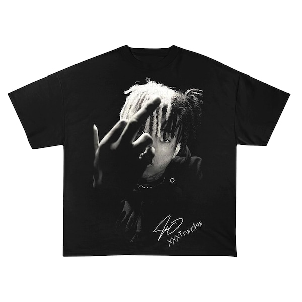 XXXTENTACION Rap T-shirt, Men's Size Medium cotton black type Vintage Second Hand