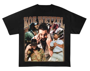 Limited Koe Wetzel Vintage T-Shirt, Gift For Woman and Man Unisex T-Shirt
