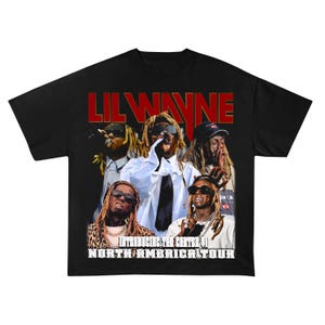 Maglietta Lil Wayne Tha Carter VI Tour Lil WAYNE Tour 2025 North America Tour Maglietta Lil Wayne T-Shirt Lil Wayne Merch