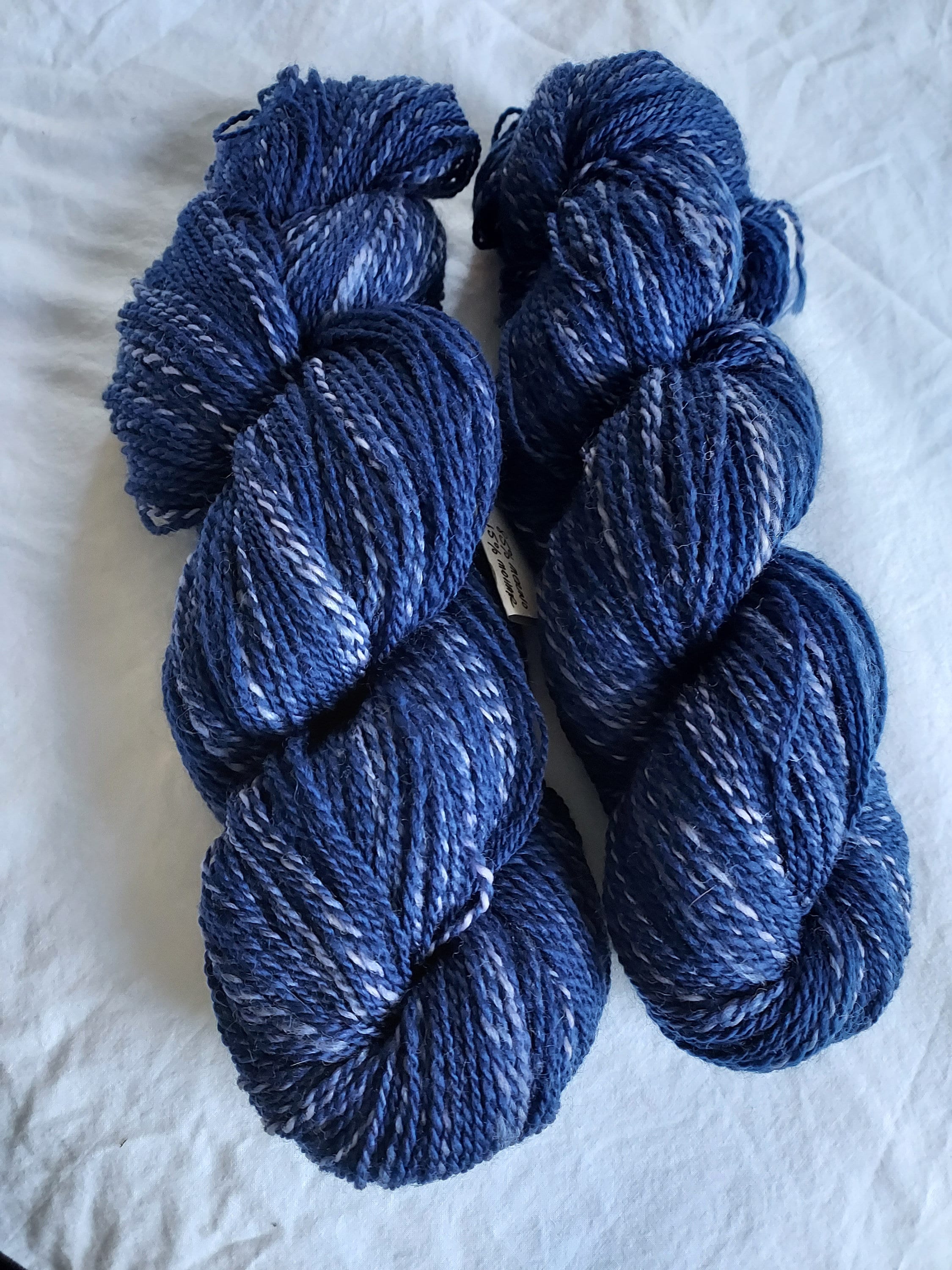 Handspun DK - 726 Yd - 9.9 Oz - Merino Mohair Yarn for