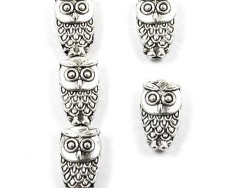 4pcs Antique Brass Tone Brass Base Bird Spacers Bird 13x11mm 4635Z-W-171