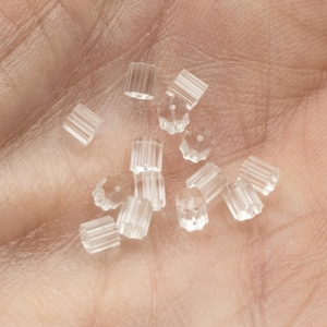 100-Pack Plastic Earring Backs: Lightweight, Secure Nuts for Jewelry Crafters & Displays