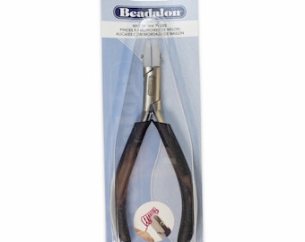 Beadalon Nylon Jaw Flat Nose Pliers - Jewelry Craft Tool - Non Scratching