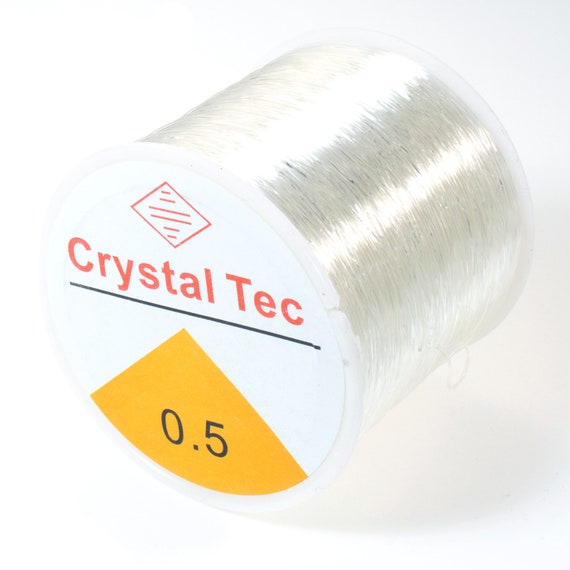 Elastic Bracelet Thread | Stretchy Beading Cord | Crystal Tec - 0.5mm / 100M