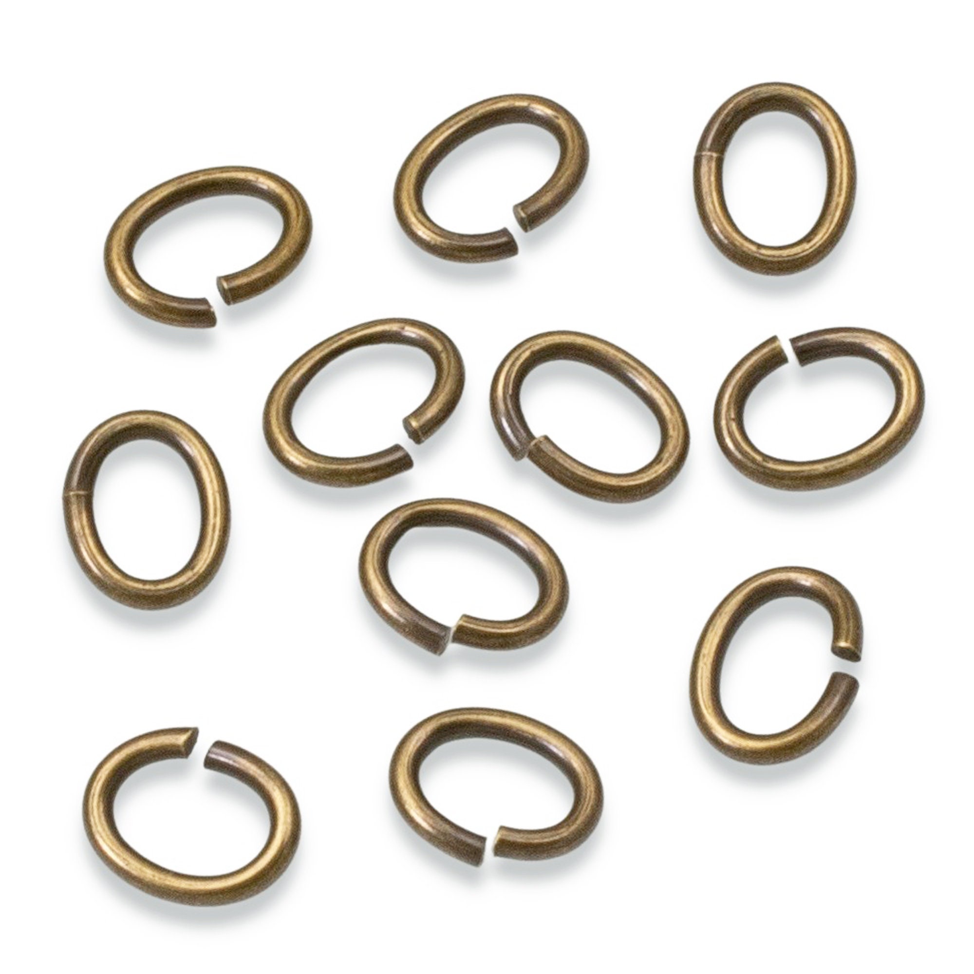 144 Pieces Heavy Weight 6mm 18 Gauge Base Metal Open Jump Ring Charm Links Jewelry  Making Supplies Metal Findings 