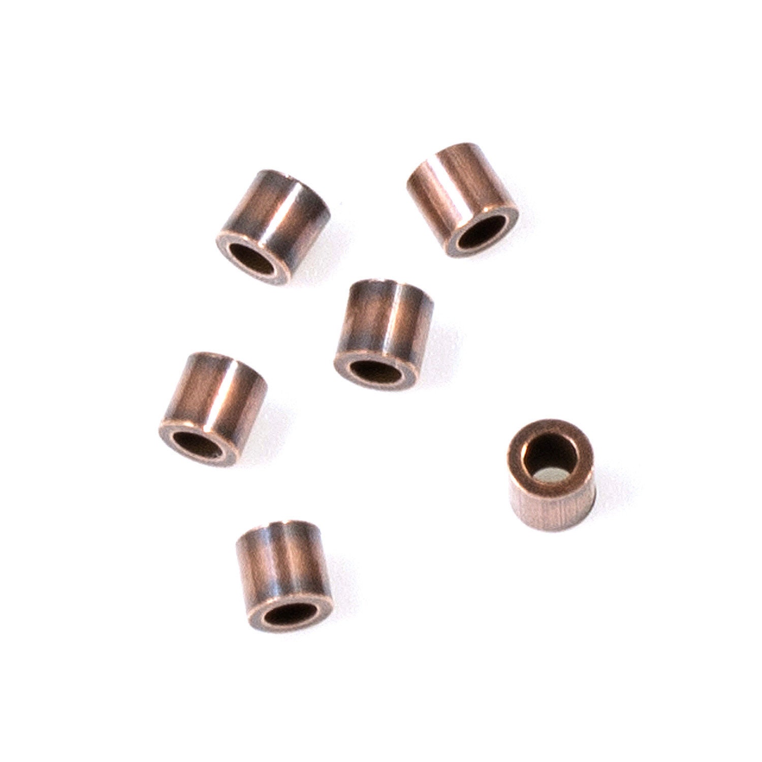 Antique Copper Crimp Tube Beads 2x2mm TierraCast Findings 50 Etsy