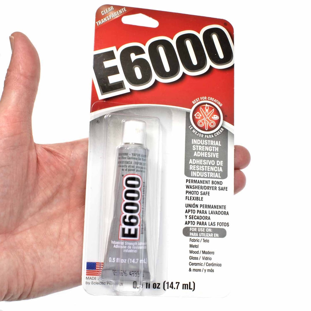 E6000 Pegamento adhesivo permanente de resistencia industrial para  manualidades, 0,5 oz. Tubo -  España