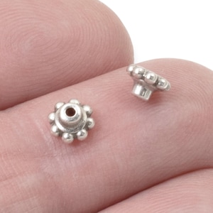 10-Pack Silver BeadAligner with Peg - Non-Wobble Stabilizers for Lampwork and Large Hole Beads